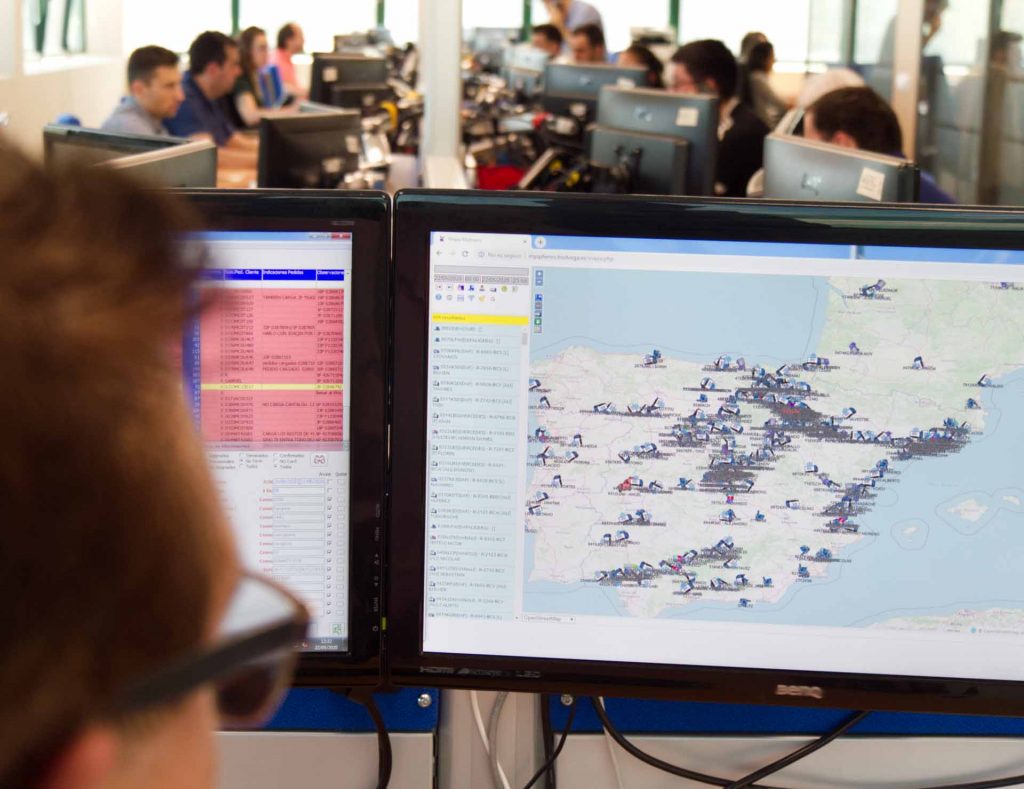 Molinero Logística Control de Tráfico